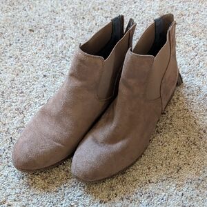 Dr. Scholl's Brown Ankle Booties